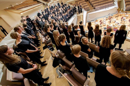 Chor des Jungen Ensembles Berlin (Foto: Stephan Röhl)