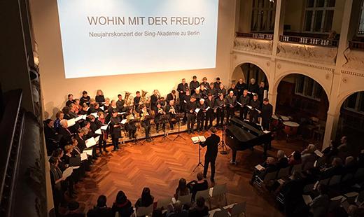 Sing-Akademie zu Berlin Oratorio Konzert, Villa Elisabeth, 2020